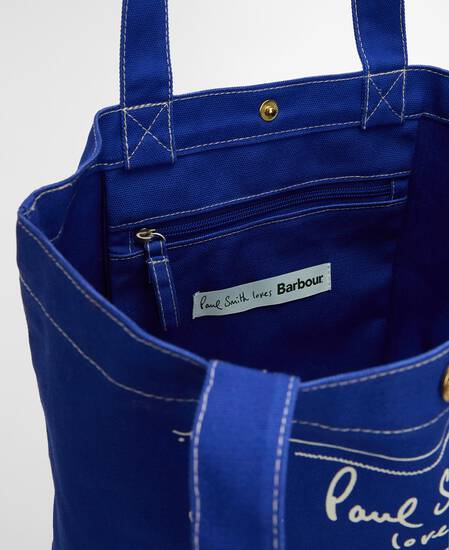 Paul Smith loves Barbour Best in Show Tote Bag Blue