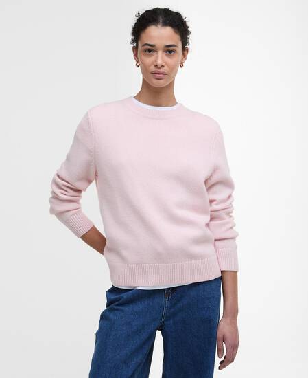 Woodhouse Crew Neck Jumper Pink Blush