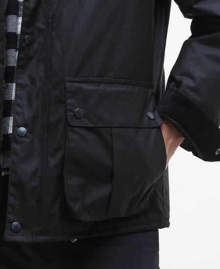Dukeley Waxed Jacket Black