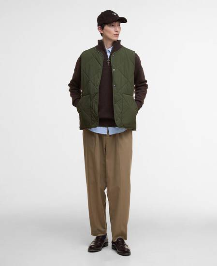 Modified Liddesdale Gilet Olive