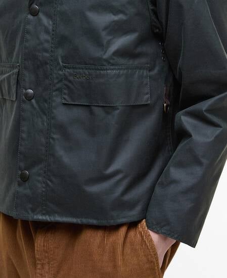 Spey Slim Waxed Jacket Sage