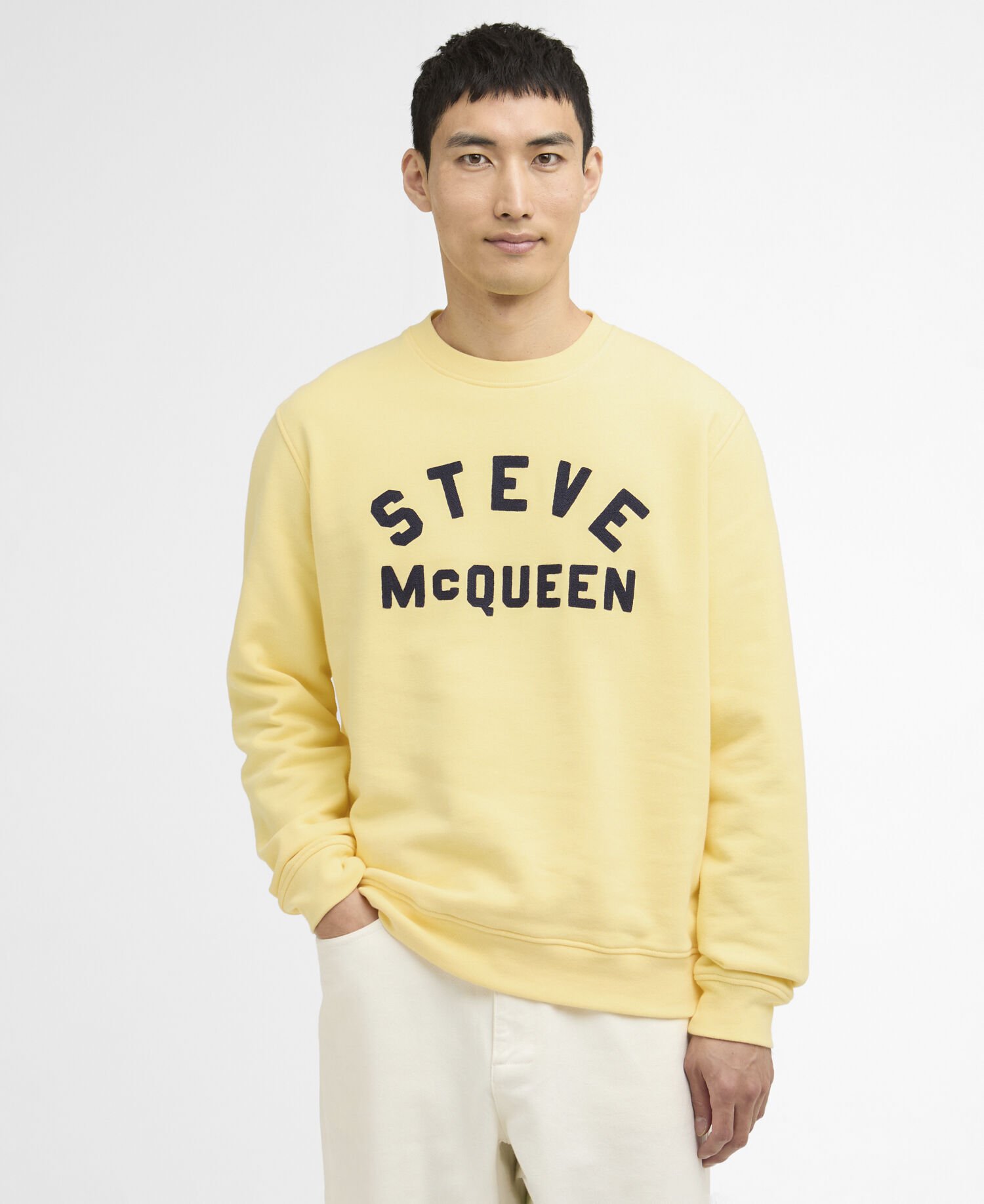 Felpa Chainstitch Dusky Citron