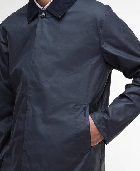 Impermeabile cerato Lorden Navy