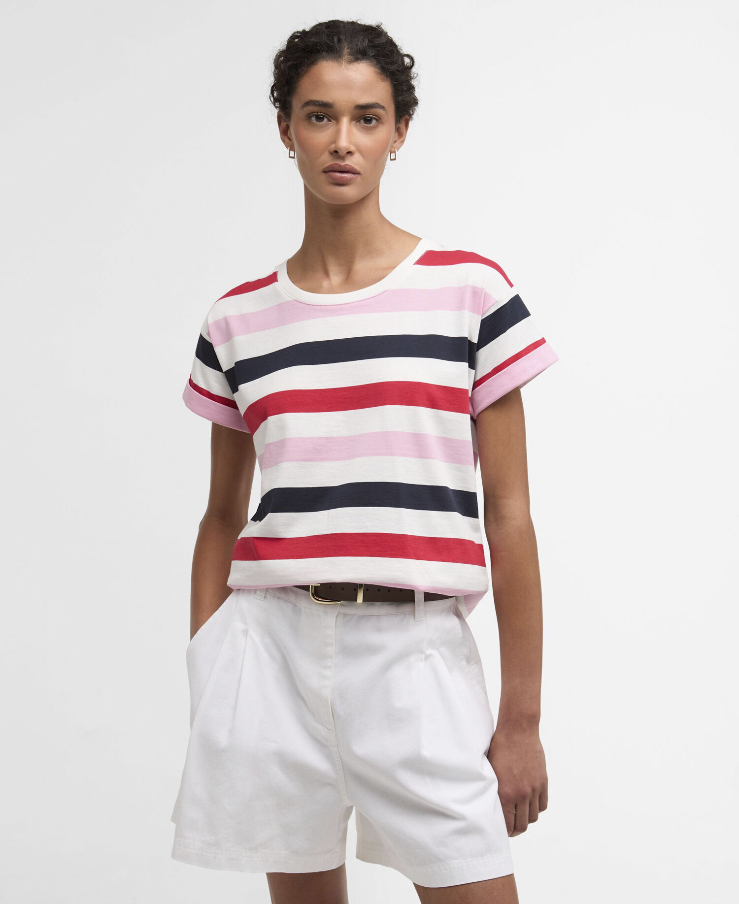 T-Shirt Lyndale Poppy Red Multi