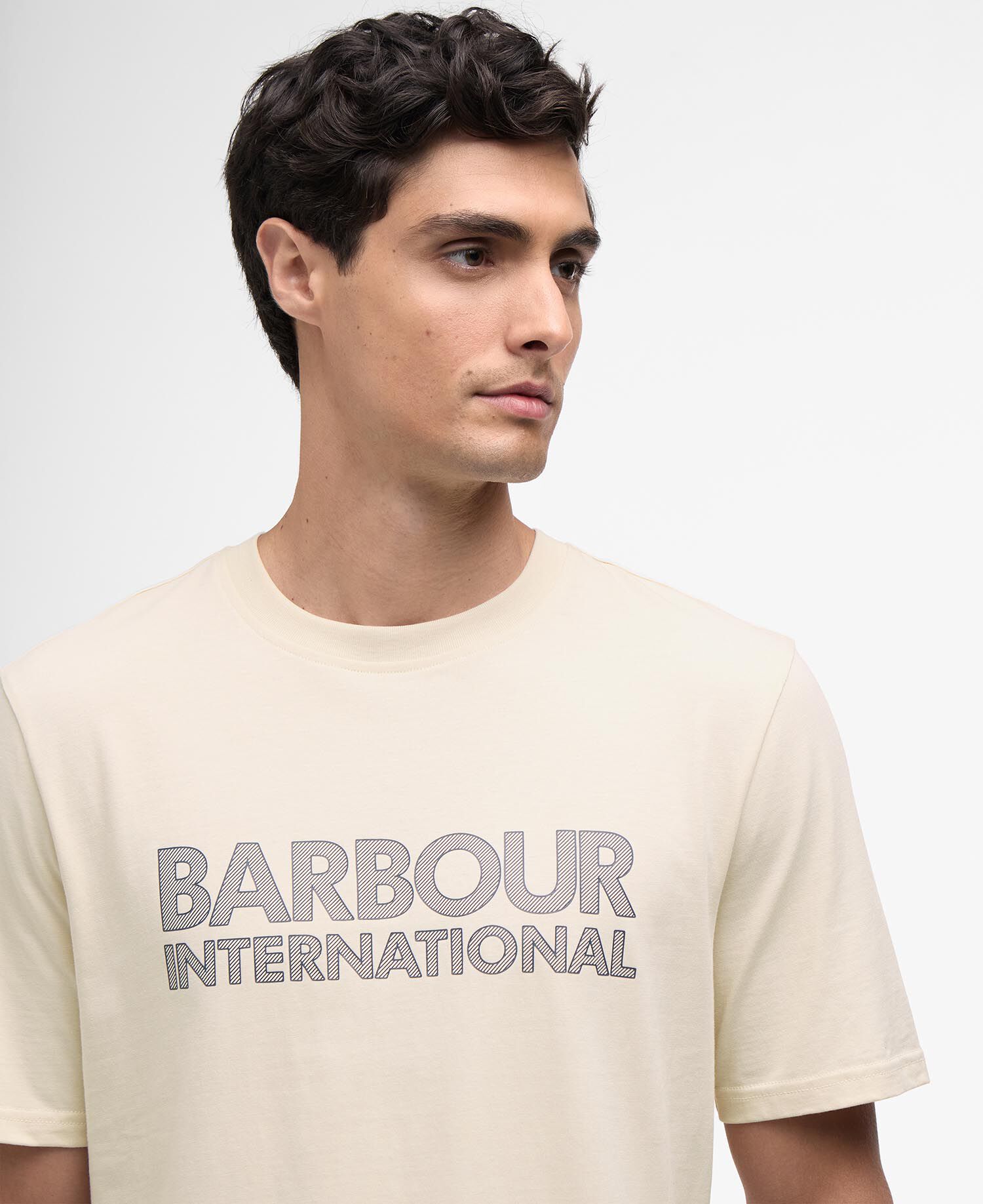 Essential Graphic T-Shirt Calico White