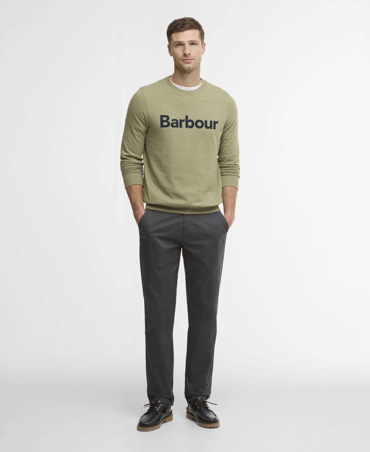 Pique Logo Sweatshirt image number 1