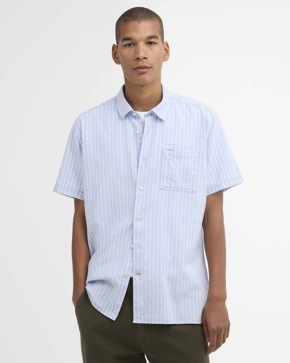 Nelson Striped Short-Sleeved Shirt