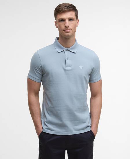 Poloshirt Lightweight Sports Mineral Blue