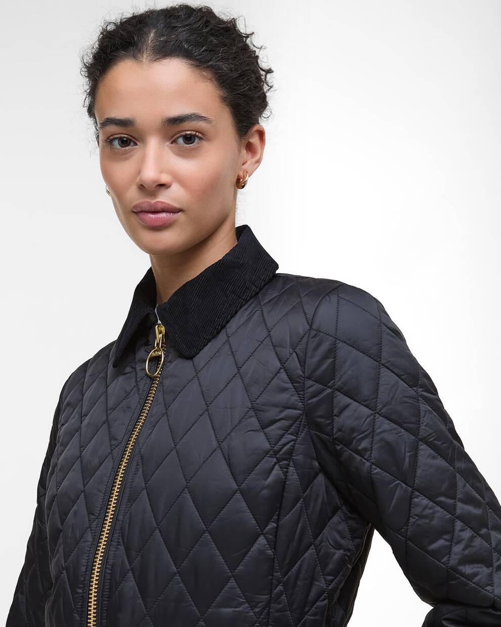 Giacca trapuntata Beadnell dalla vestibilit&agrave; aderente