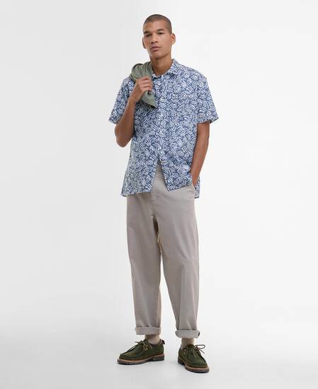 Jackstone Regular Short-Sleeved Shirt Dark Denim