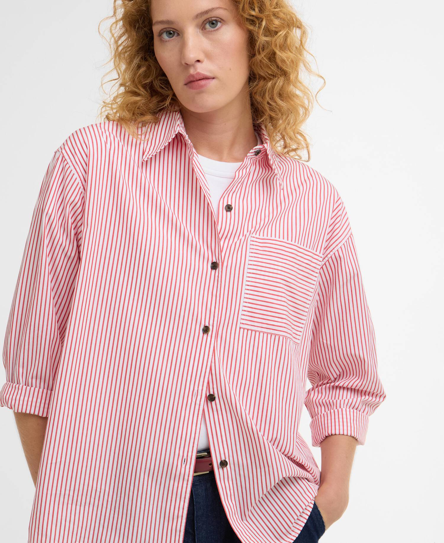 Polly Striped Relaxed Shirt image number 3