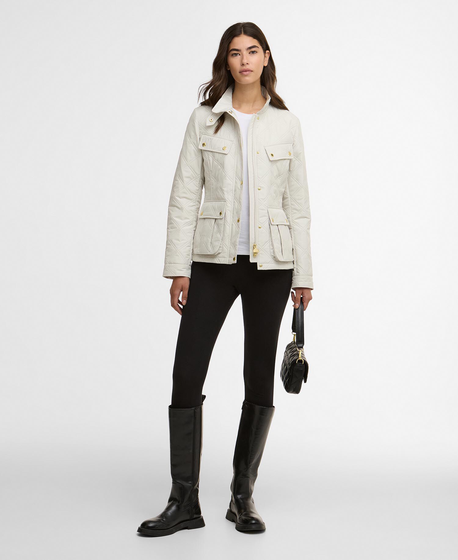 Steppjacke Halsey Silver Birch/Silver Birch