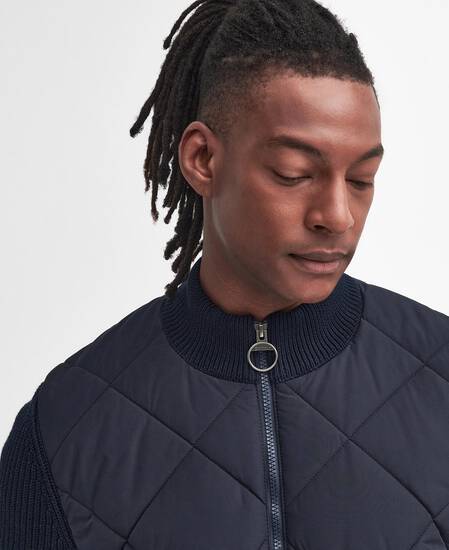 Newland Quilted Jumper Classic Navy