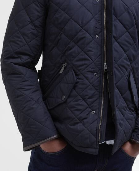 Powell Quilted Jacket Classic Navy