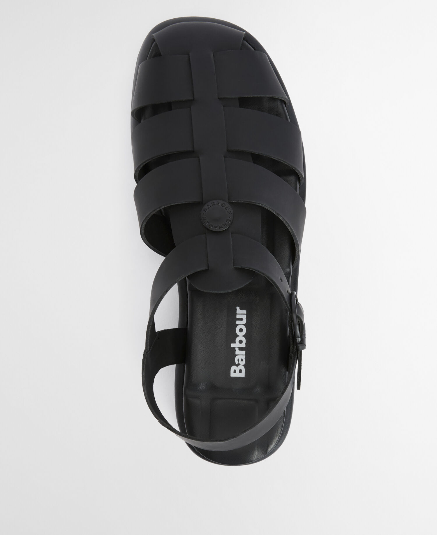 Hindburn Fisherman Sandals Black