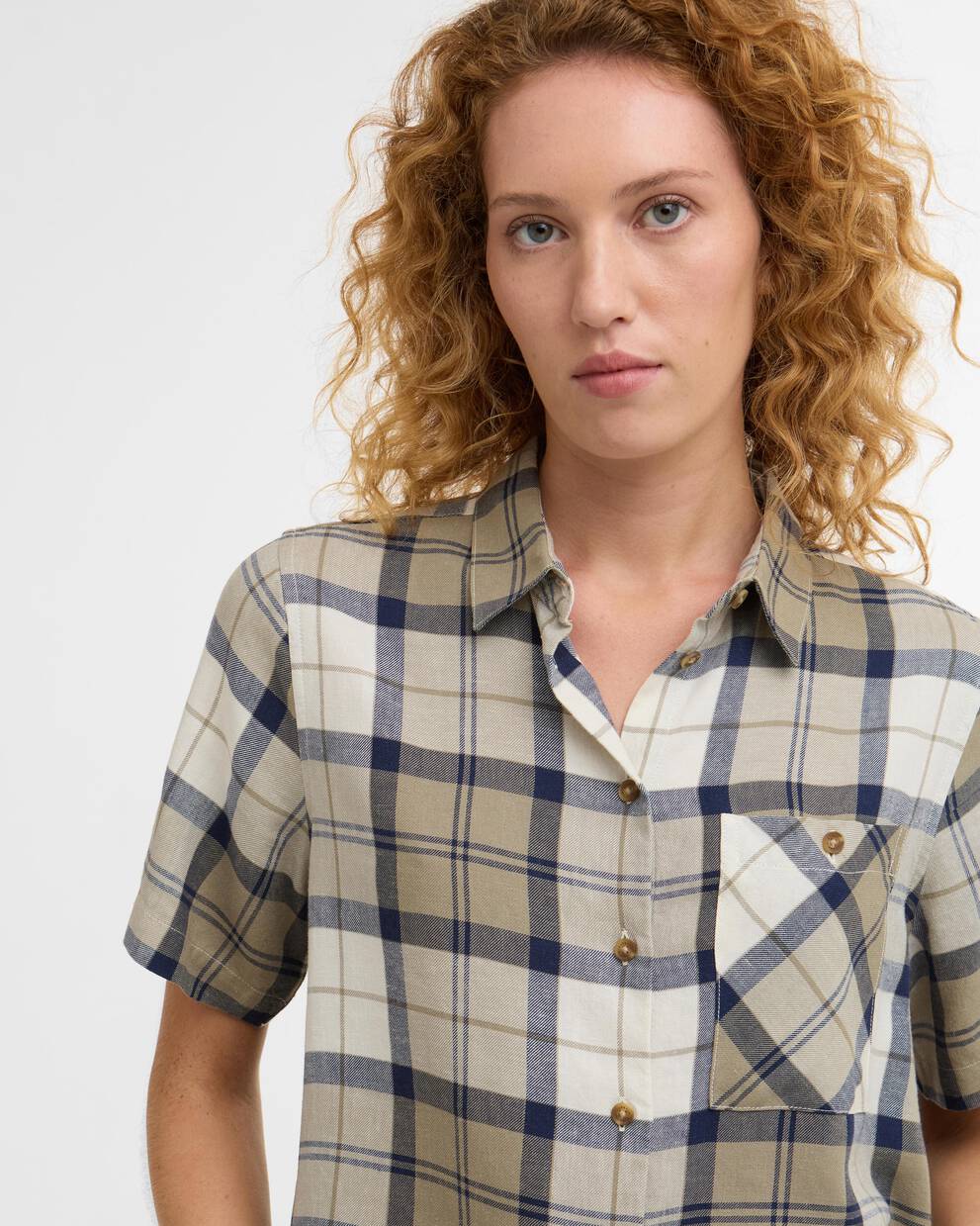 Fern Short-Sleeved Tartan Shirt
