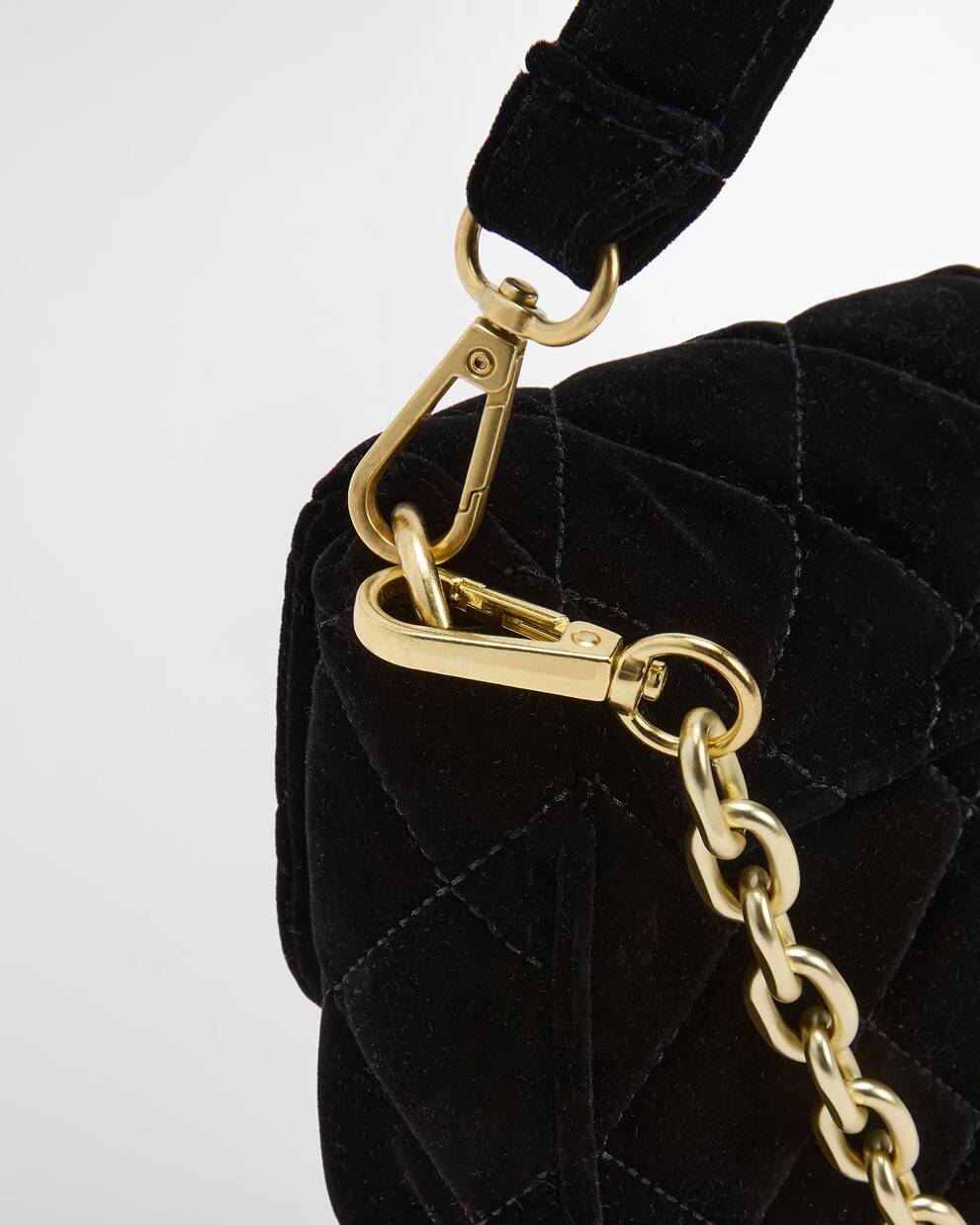 Mini borsa a tracolla trapuntata Soho