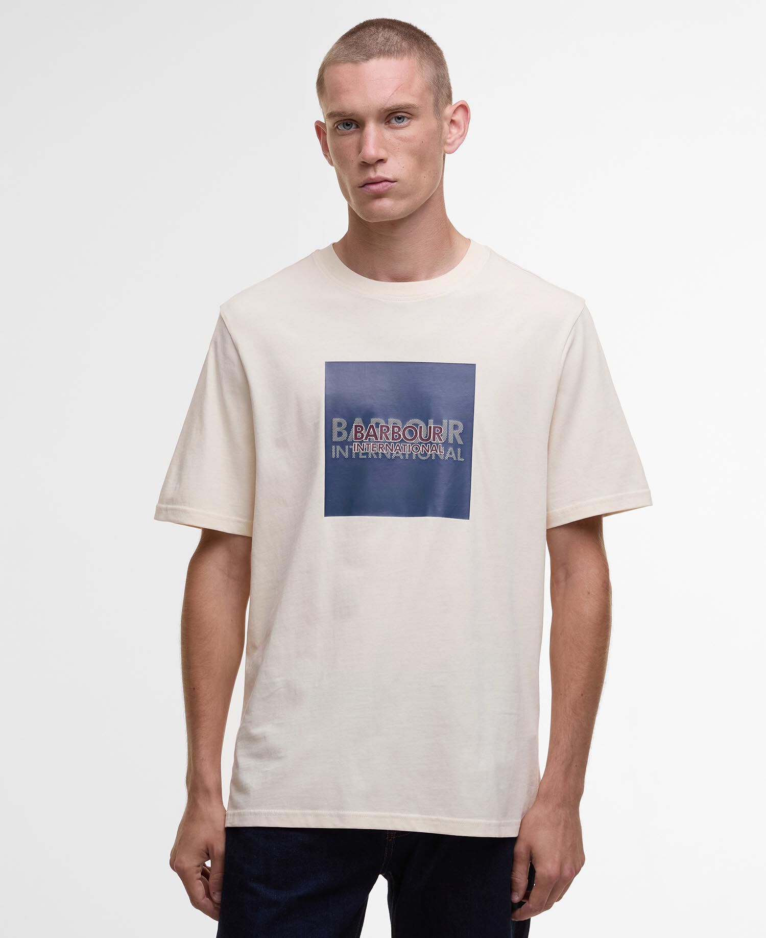 T-Shirt Moakes Graphic Calico White