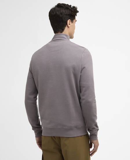 Essential Quarter-Zip Sweatshirt Aluminium