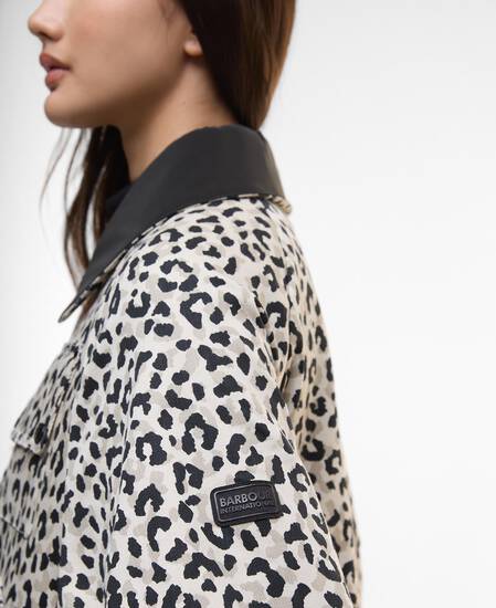 Warlock Printed Casual Jacket Jasmine Leopard Print