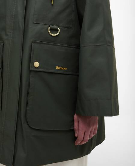 Arla Waterproof Jacket Olive/Ancient Tartan