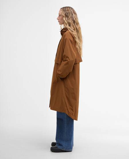 Naboo Showerproof Jacket Rust Brown