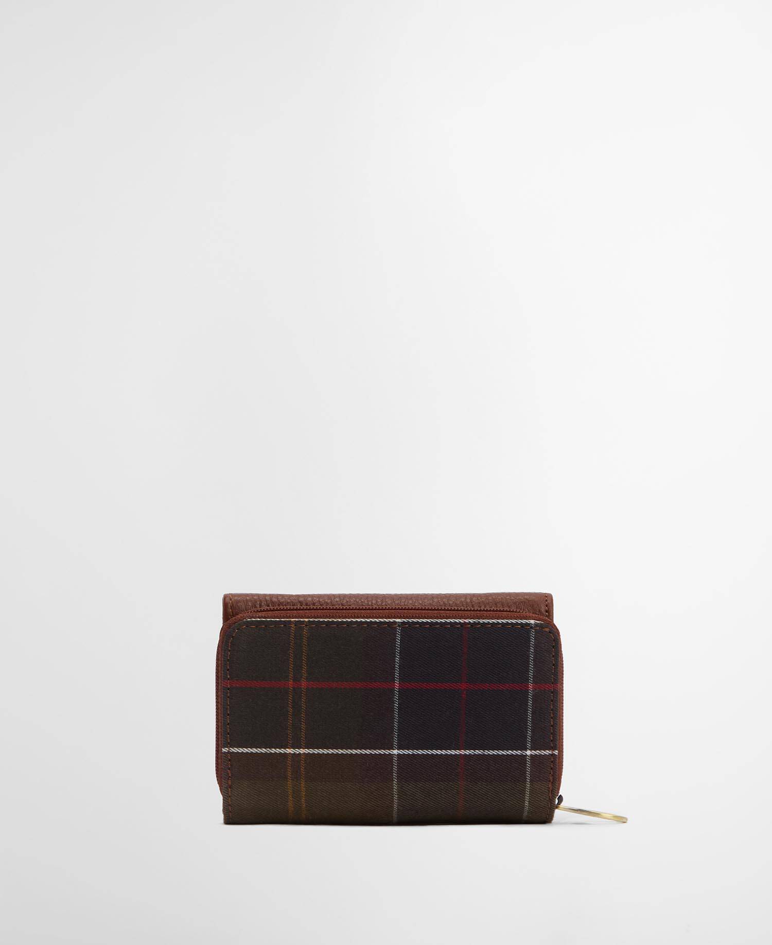 Lederportemonnaie Rosa French Brown/Classic Tartan image number 1