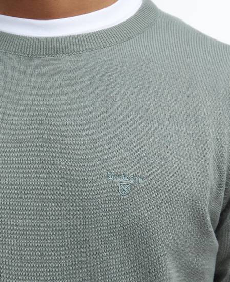 Maglione girocollo in cotone Pima 