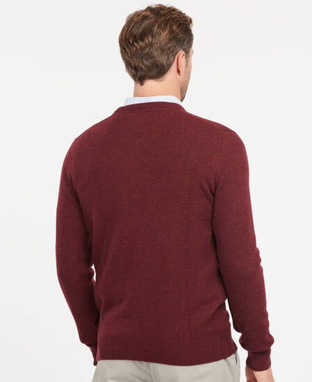Essential Tisbury Crew-Neck Jumper Ruby
