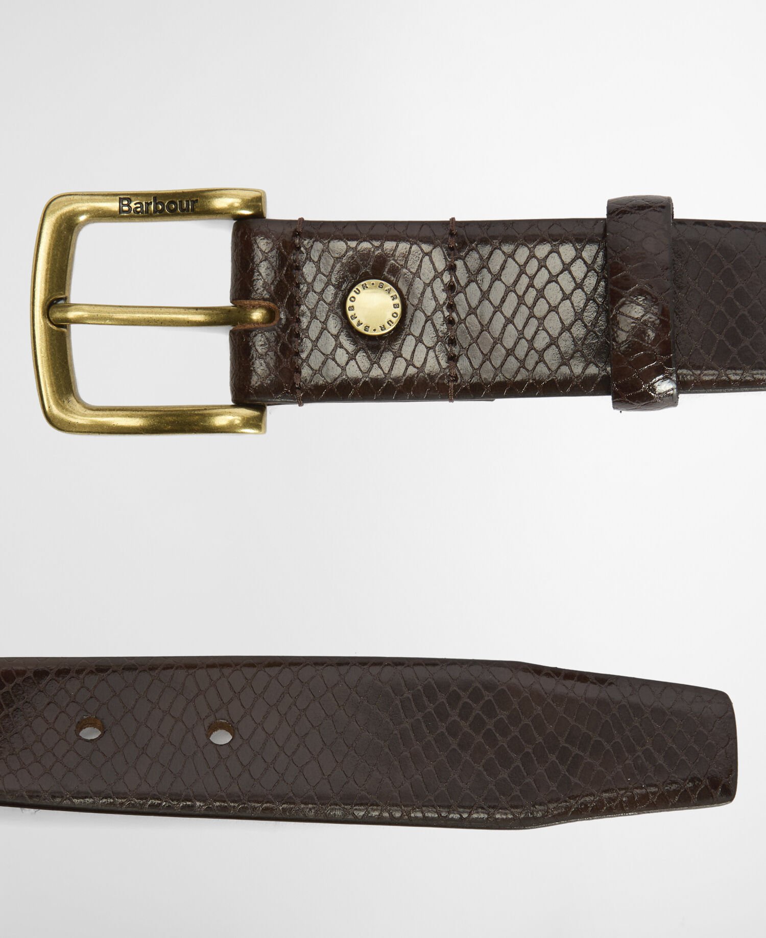 Lederg&uuml;rtel Jaspar Brown