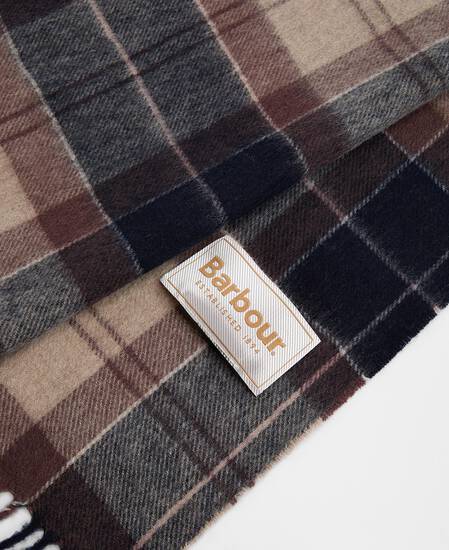 Tartan Scarf Gardenia Tartan