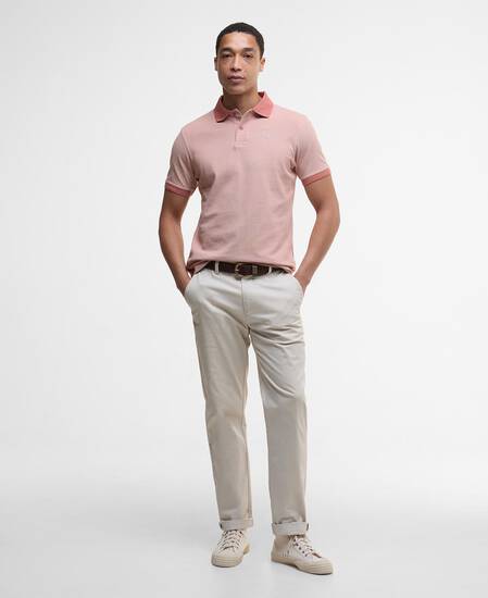 Essential Sports Mix Short-Sleeved Polo Shirt Earth Pink Essential Sports Mix Short-Sleeved Polo Shirt Earth Pink
