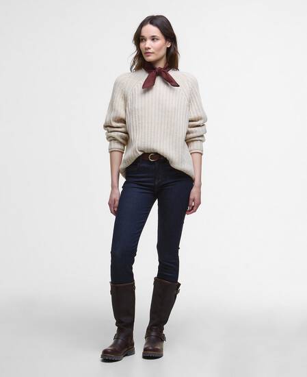 Bamburgh Crew Neck Jumper Birch