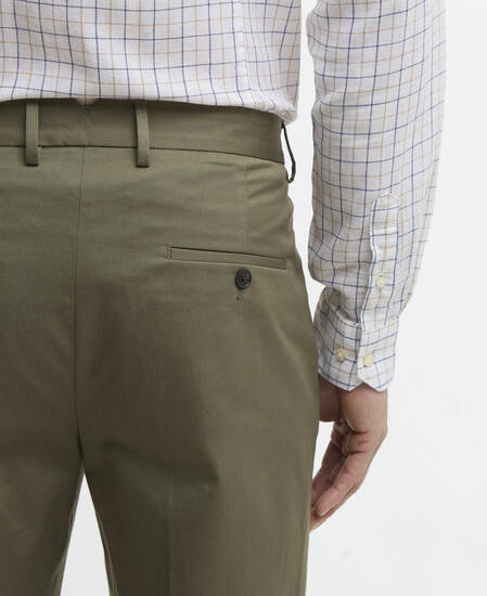 Bellamy Cotton Trouser Olive