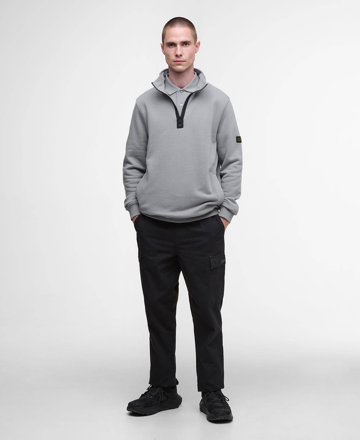 Outline Half-Zip Sweatshirt image number 1