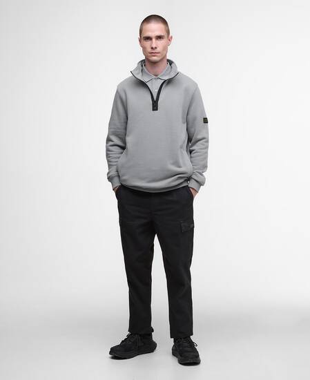 Outline Half-Zip Sweatshirt Ultimate Grey
