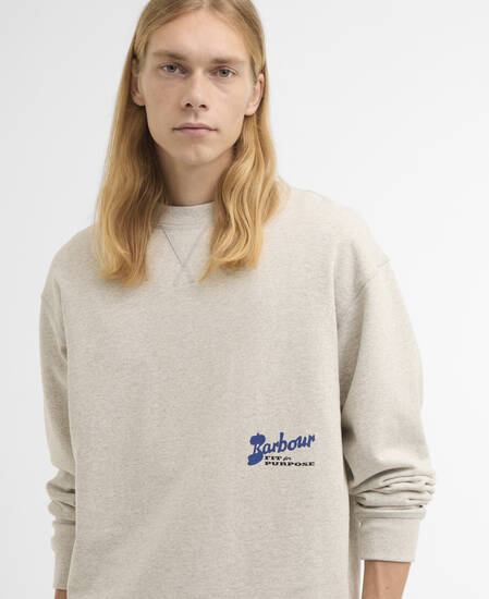 Maglione girocollo Blythe Neutral Marl