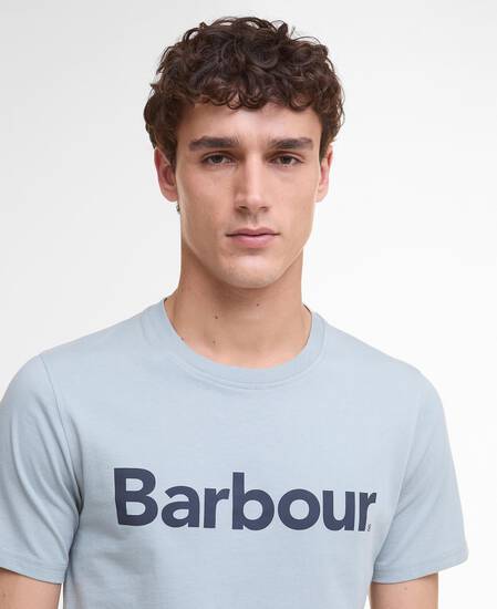 T-shirt Logo Mineral Blue T-shirt Logo Mineral Blue
