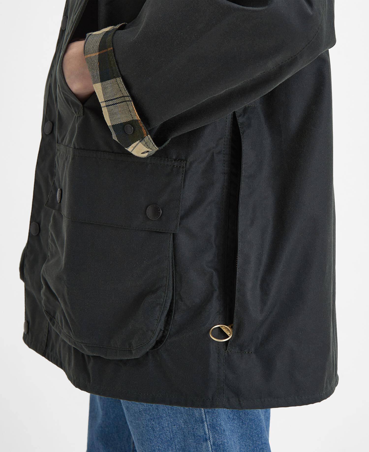 Oversized Beaufort Waxed Jacket image number 6