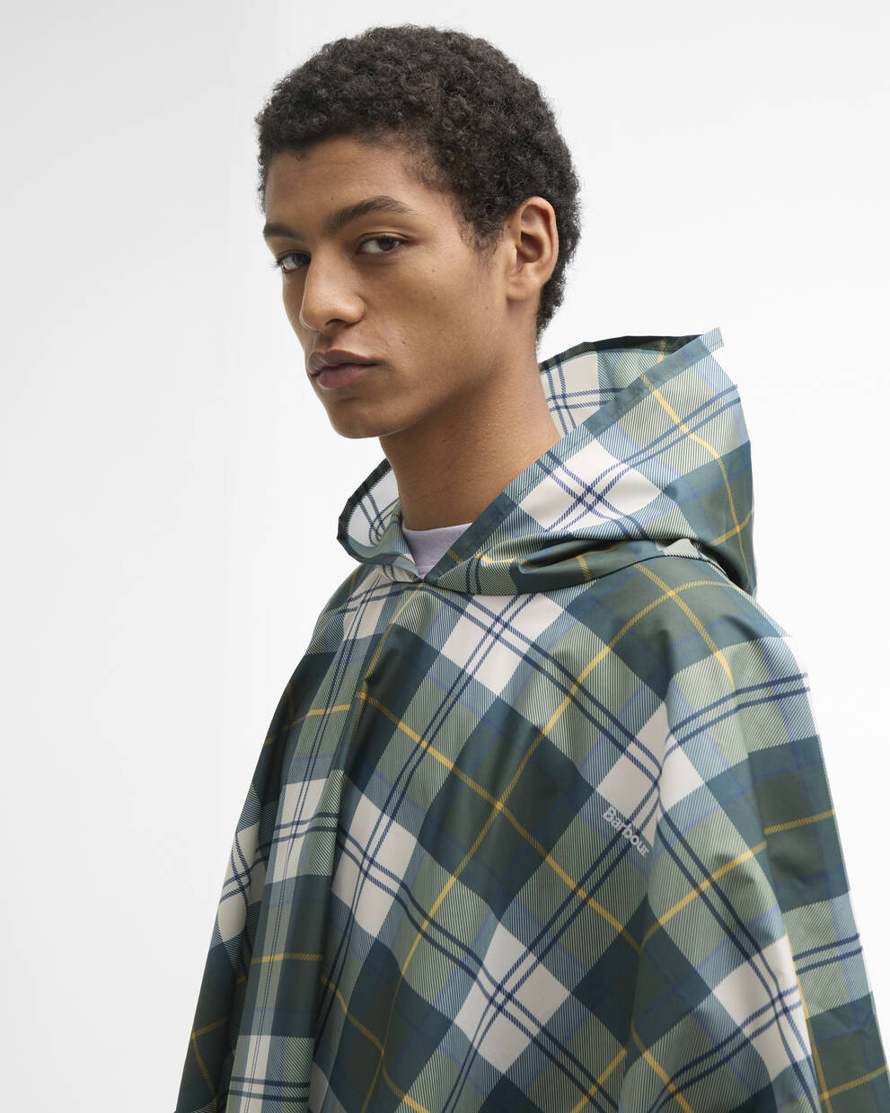 Tartan Showerproof Poncho
