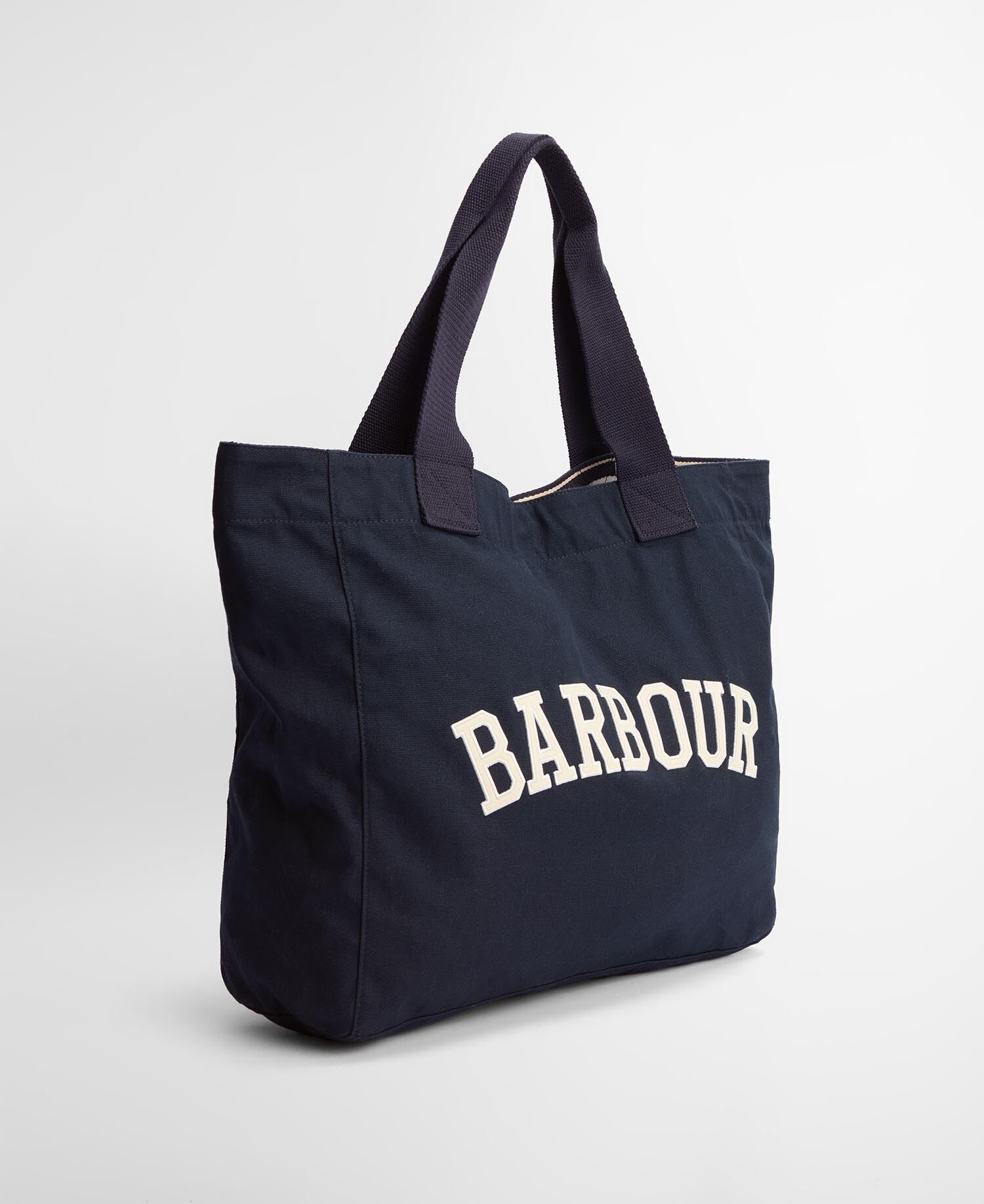 Logo Beach Bag Navy/Stone