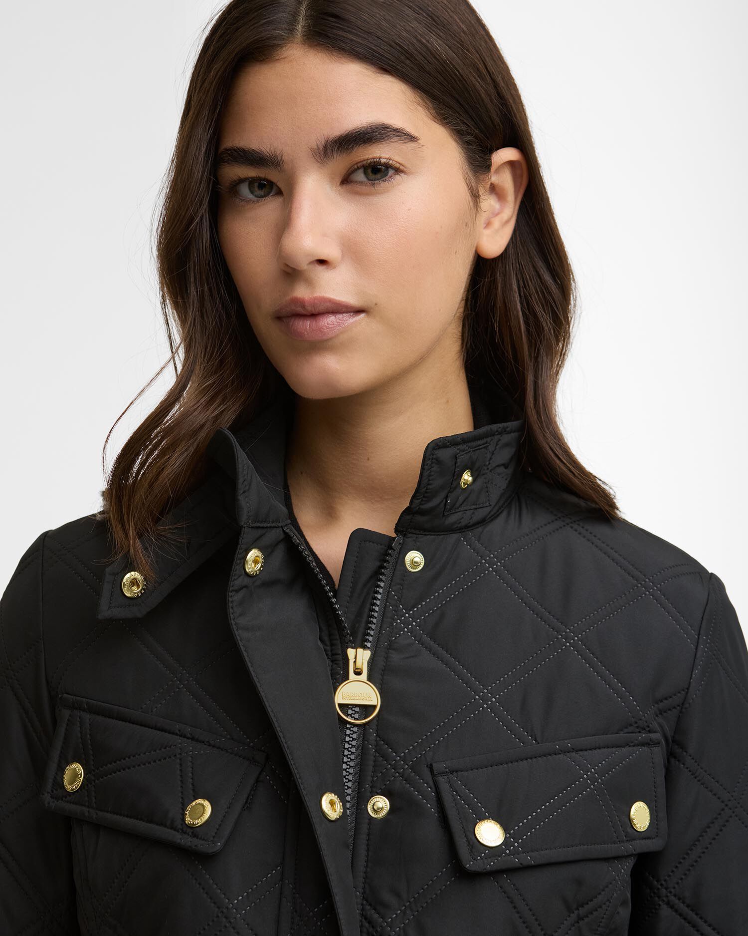 Steppjacke Halsey Black/Black