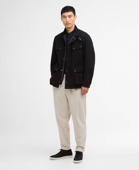 Duke Wool Jacket Navy