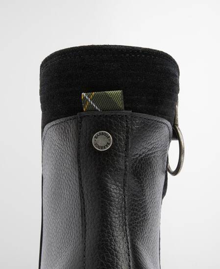 Dahlia Heeled Ankle Boots Black