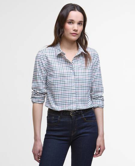 Camicia Woodside a maniche lunghe dalla vestibilità leggermente aderente Arabesque Check