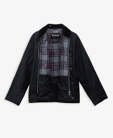 Modified Transport Waxed Jacket Black