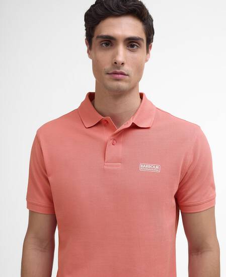 Essential Polo Shirt Coral