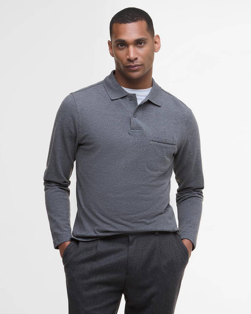 Furness Long-Sleeved Polo Shirt