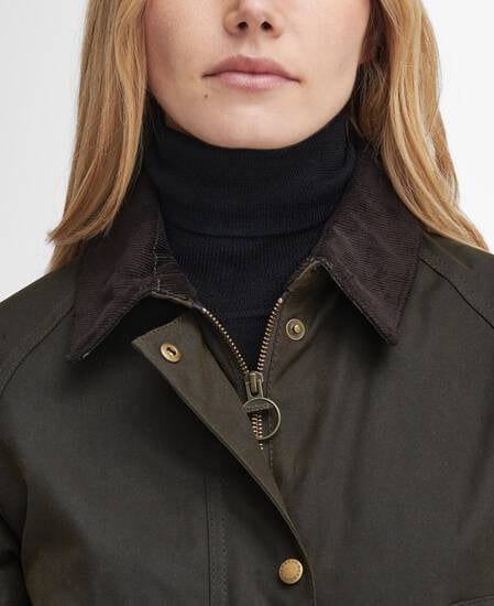 Acorn Waxed Jacket Olive