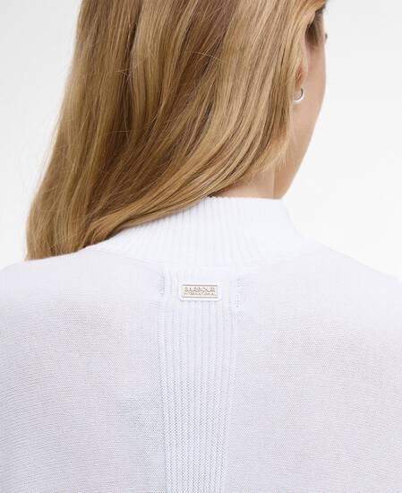 Pullover Lola Half-Zip Off White